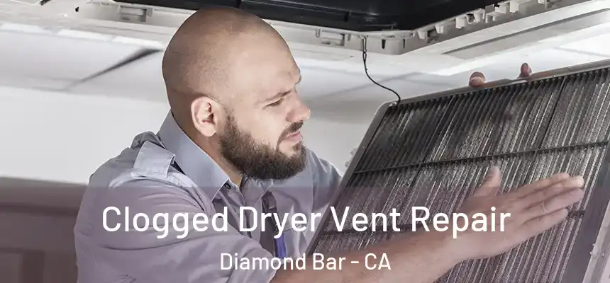 Clogged Dryer Vent Repair Diamond Bar - CA